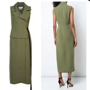 Yigal Azrouel Moto Wrap Trench Dress Size 4 (size label removed)